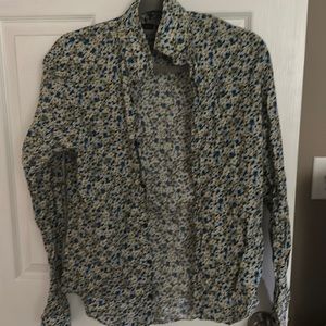 Floral Button Down